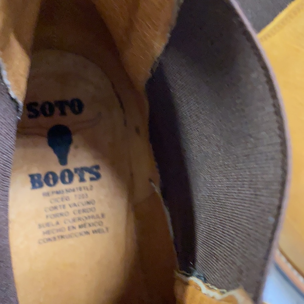 Soto Dallas Square Toe Suede Ankle Boots - Picture 5 of 5